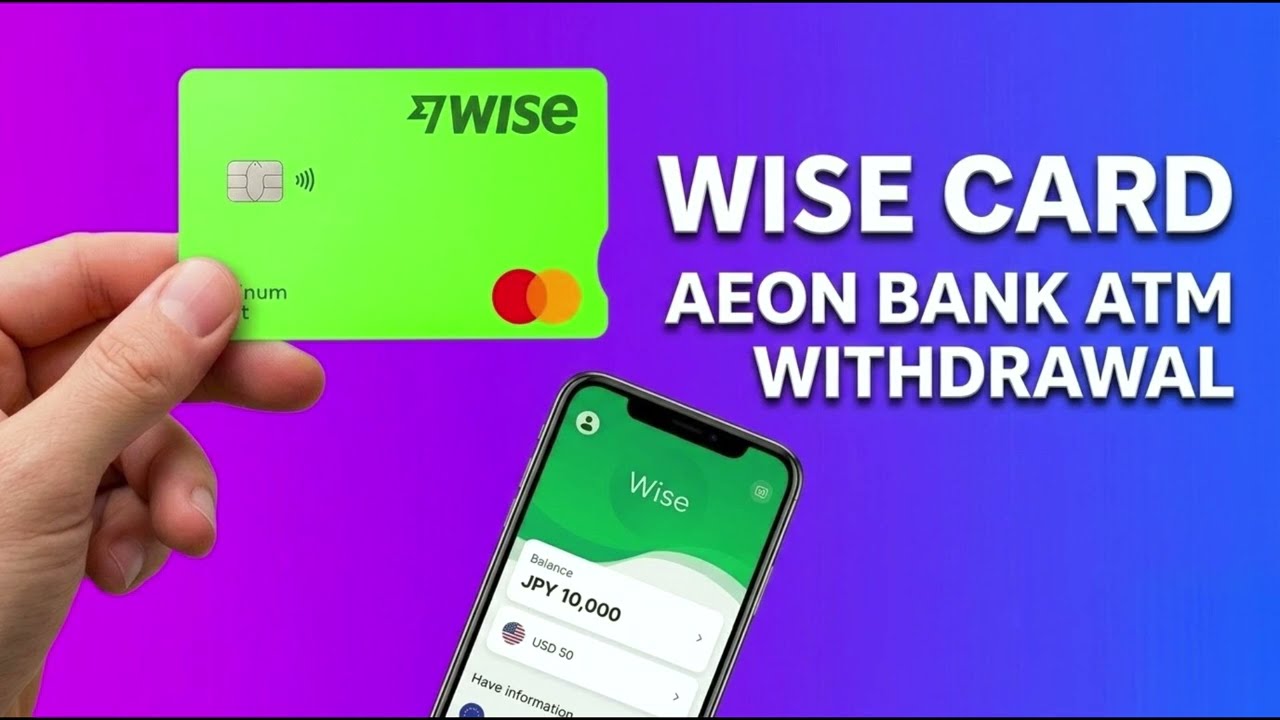 How to Withdraw Cash with Wise Card in Japan | AEON Bank ATM Guide