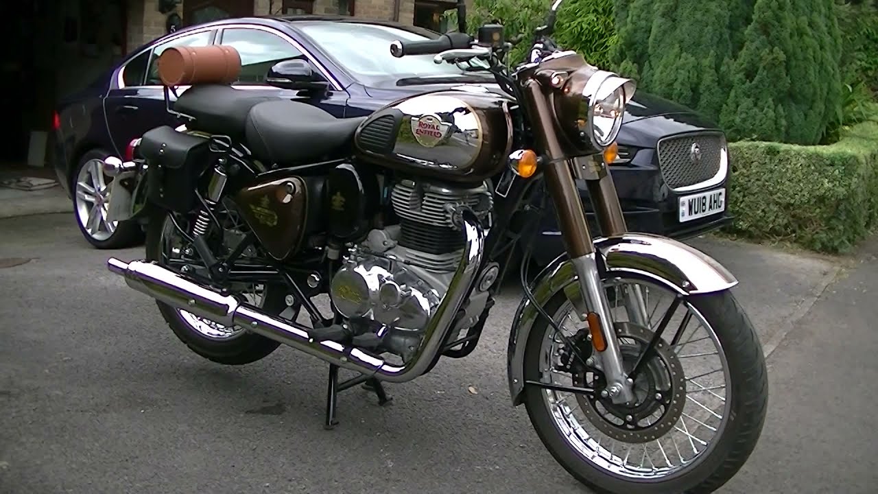 My Royal Enfield Classic Chrome 350 Bronze
