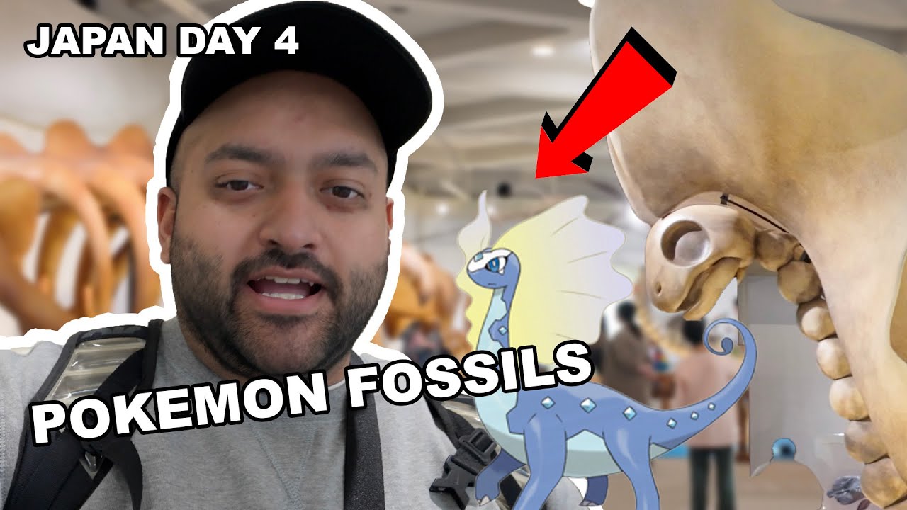 I Travelled To Japan's Pokemon Fossil Museum - Japan Vlog Day 4