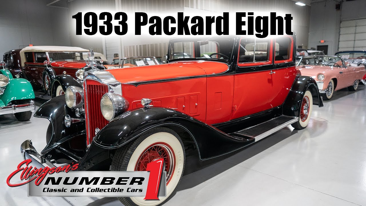 1933 Packard Eight 5-Passenger Coupe - FOR SALE at Ellingson Motorcars in Rogers, MN