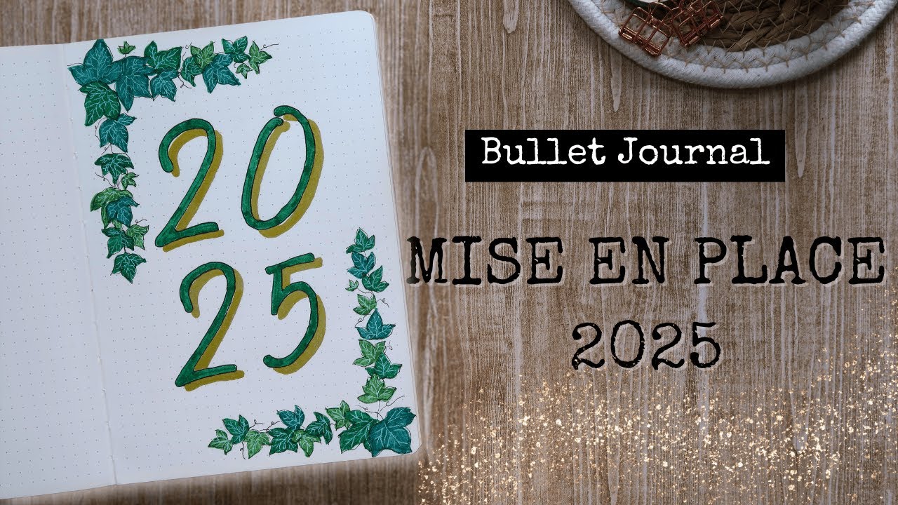 BULLET JOURNAL | SET UP 2025