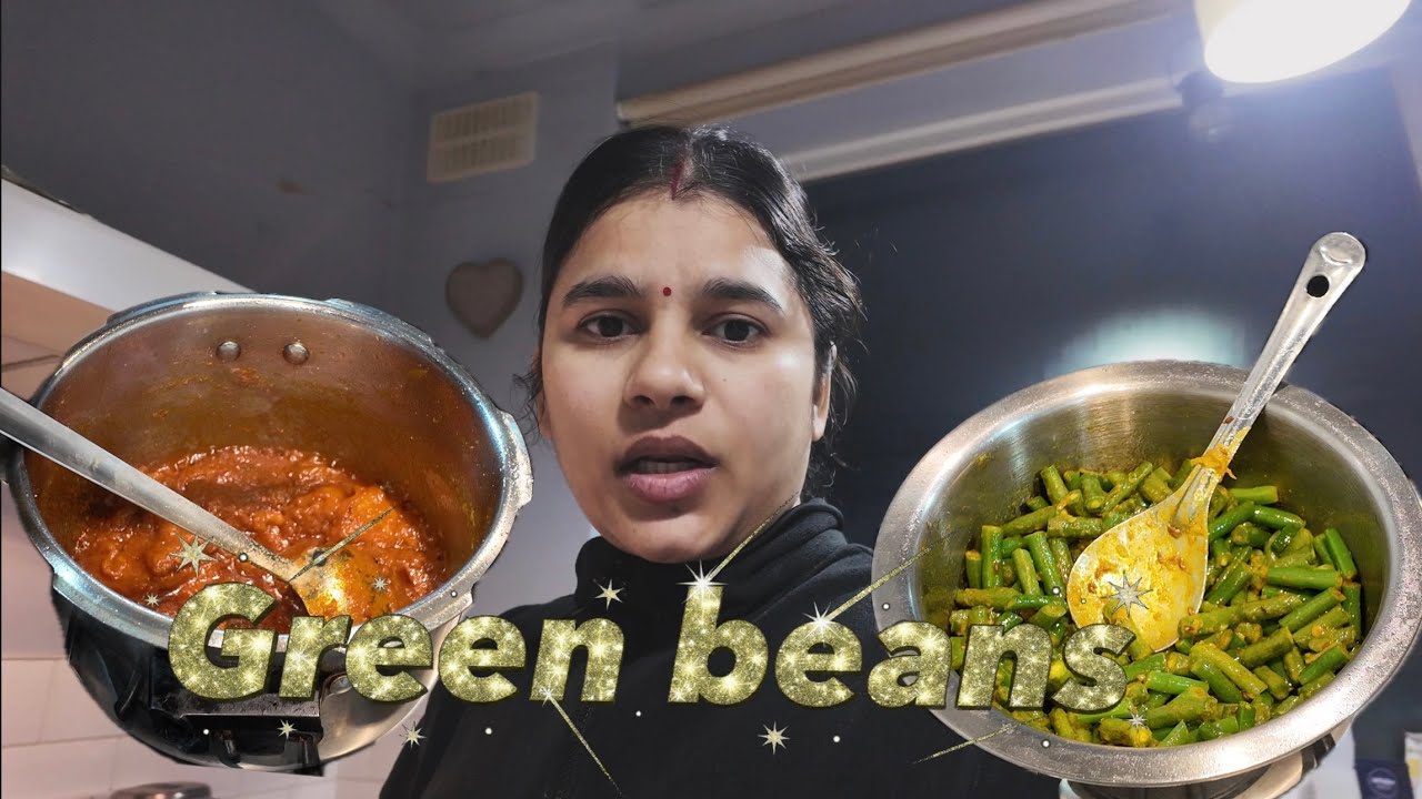 Savarna Porma Green Beans Shaak ll સવારના પોરમાં ગ્રીન બીન્સ નું શાક //@prafulc9815 #prafulc #mini