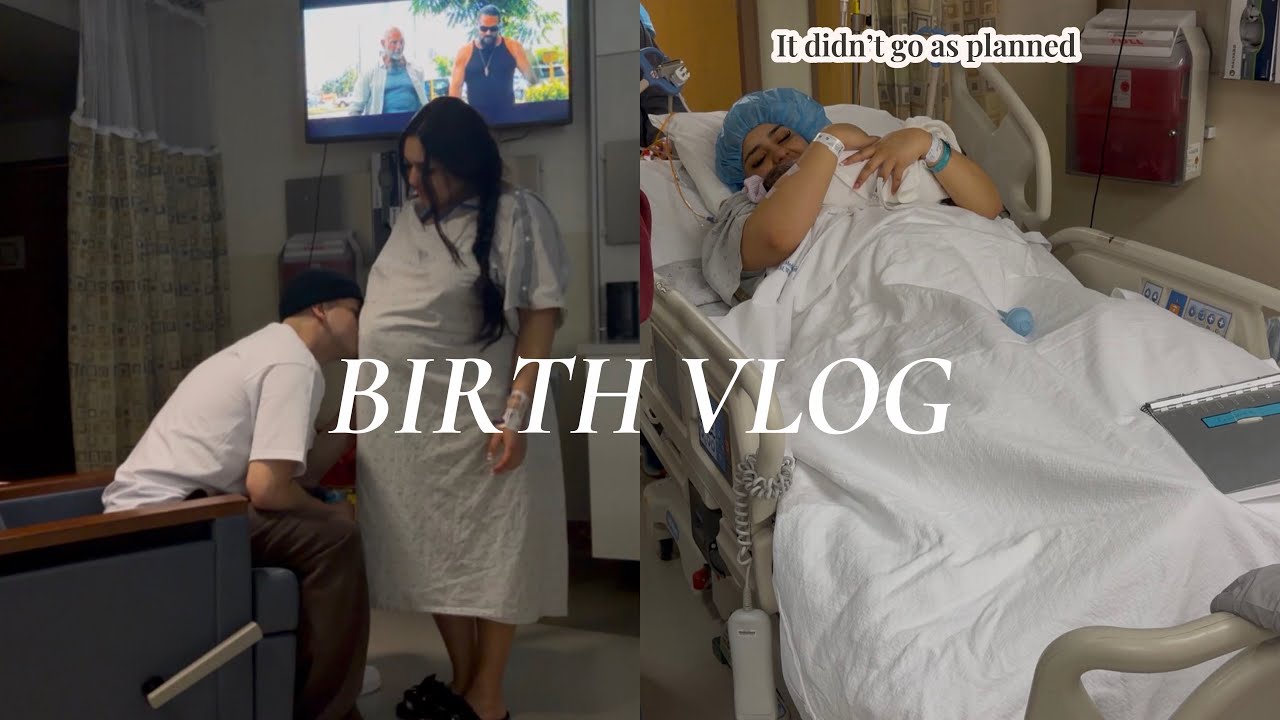 THE BIRTH OF OUR SON VLOG | * My Unexpected Delivery Story *