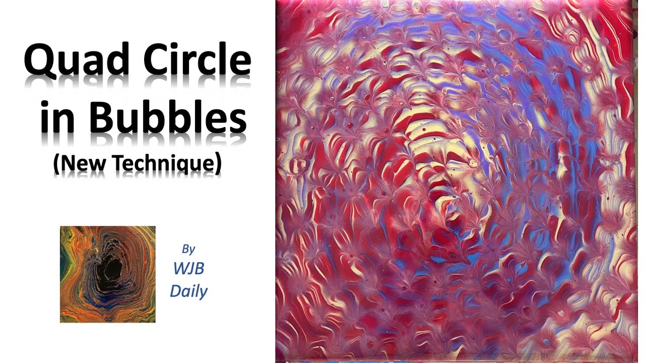 Quad Circle in Bubbles