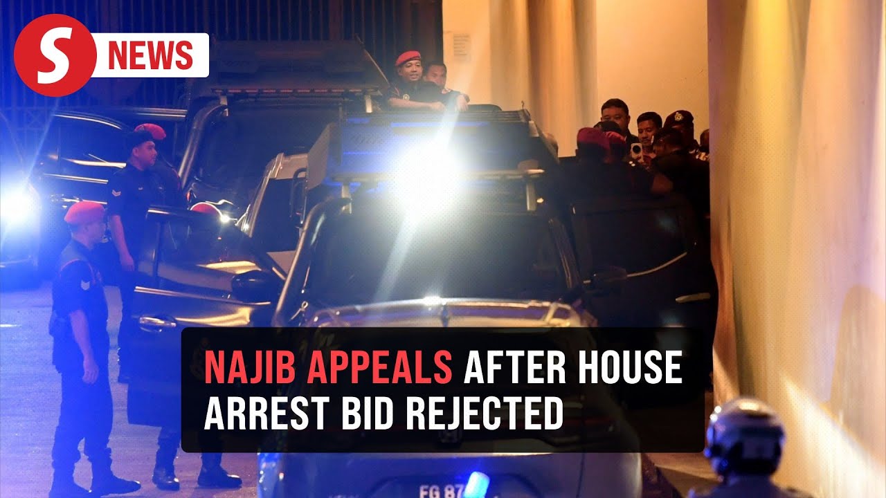 Najib files appeal against High Court&rsquo;s dismissal of house arrest bid
