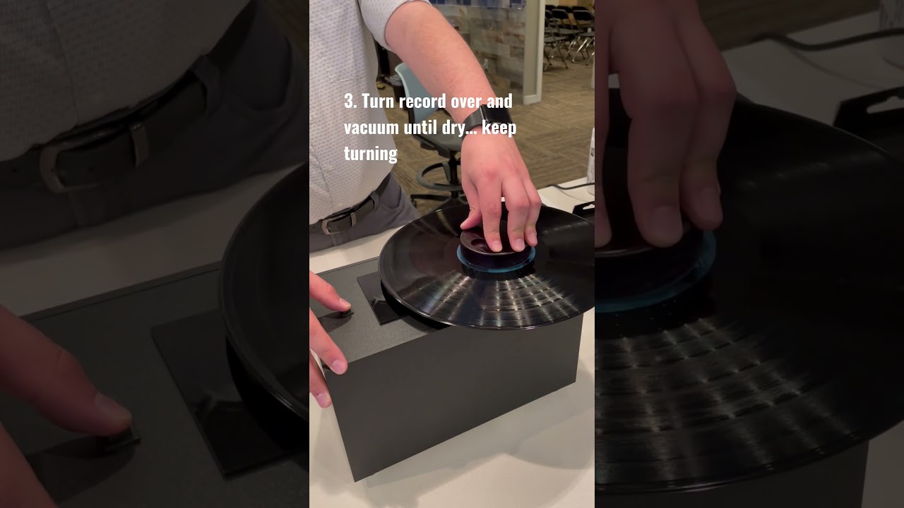 КАК чистить виниловые пластинки с помощью машины для чистки пластинок Record Doctor V + раствора ...