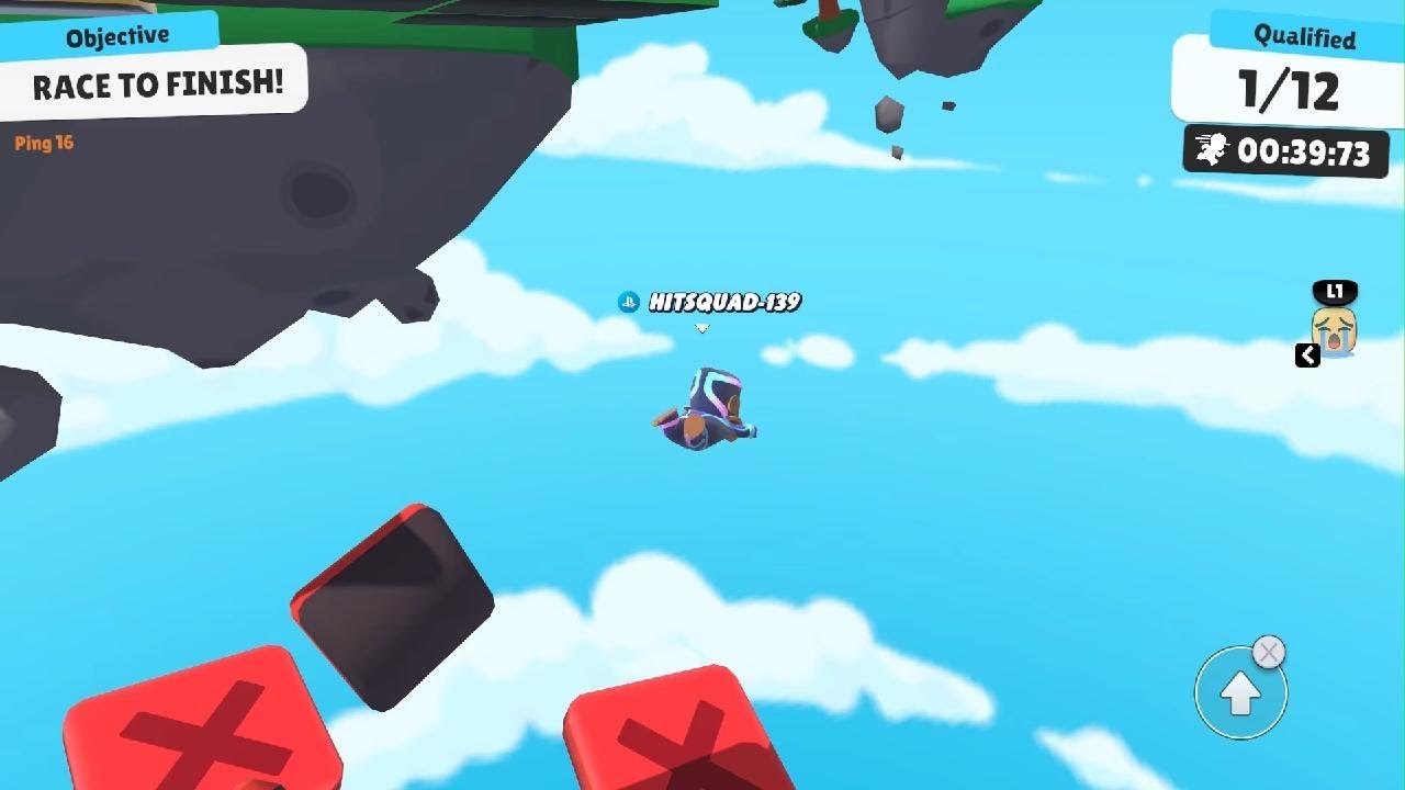 Stumble Guys.This game is fun.