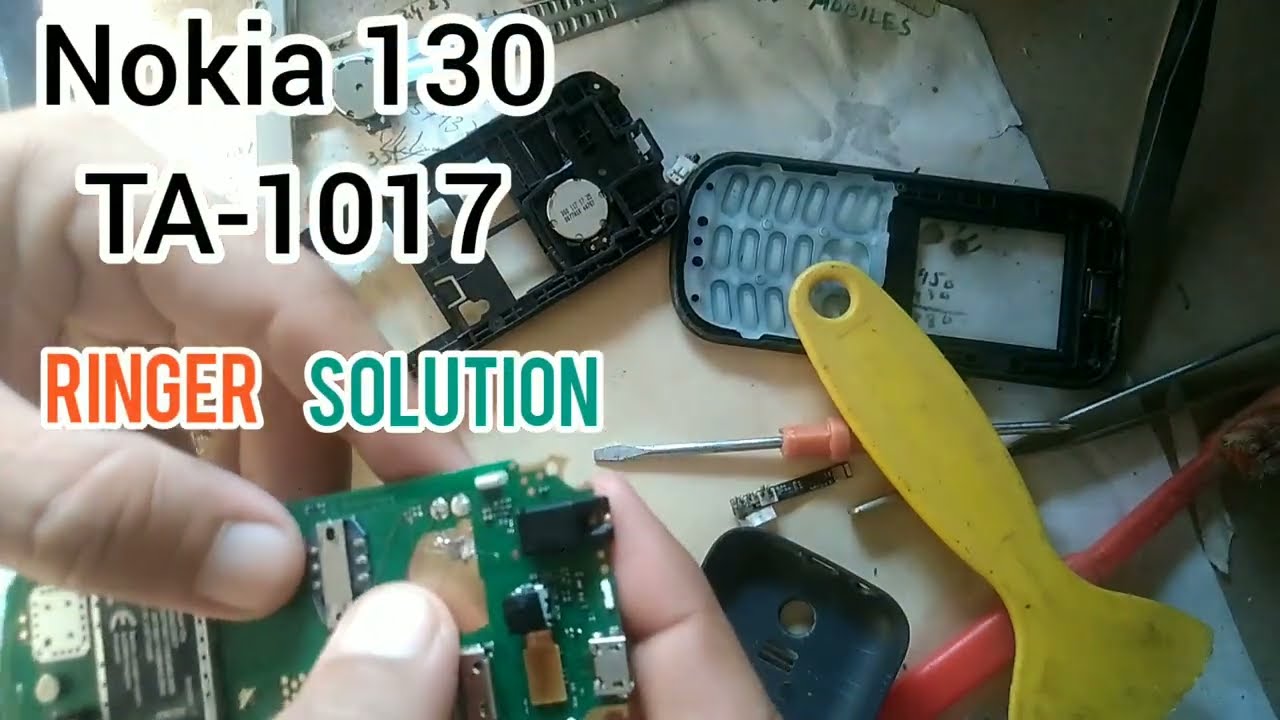 nokia 130 ta 1017 ringer ways|| Nokia 130 new ringer, speaker problem solution