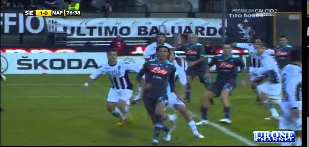 Siena - Napoli 1-1 | Serie A 2011-12