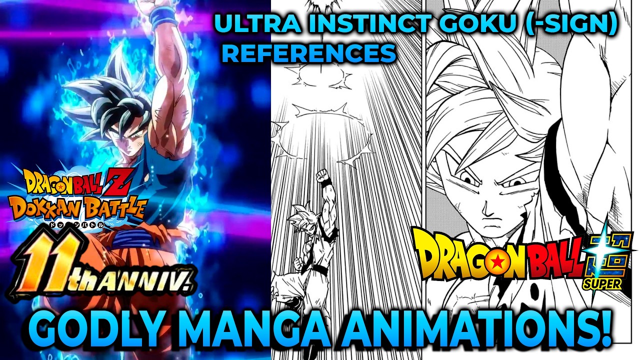 The Realm of Godly Manga References! UI Sign Goku