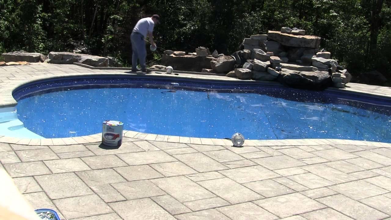 PoolSkim Automatic Pool Surface Skimmer Installation with Timelapse