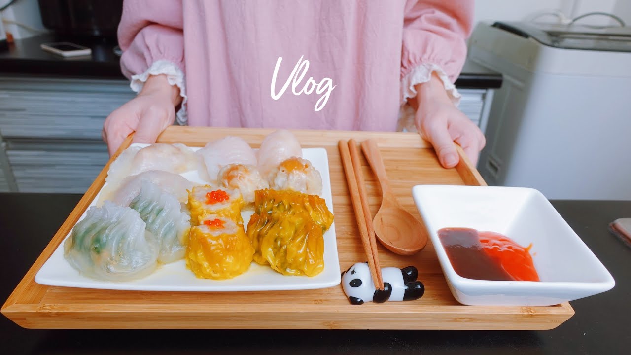 How to spend time at home I Dim Sum for breakfast | Unboxing Food Processor