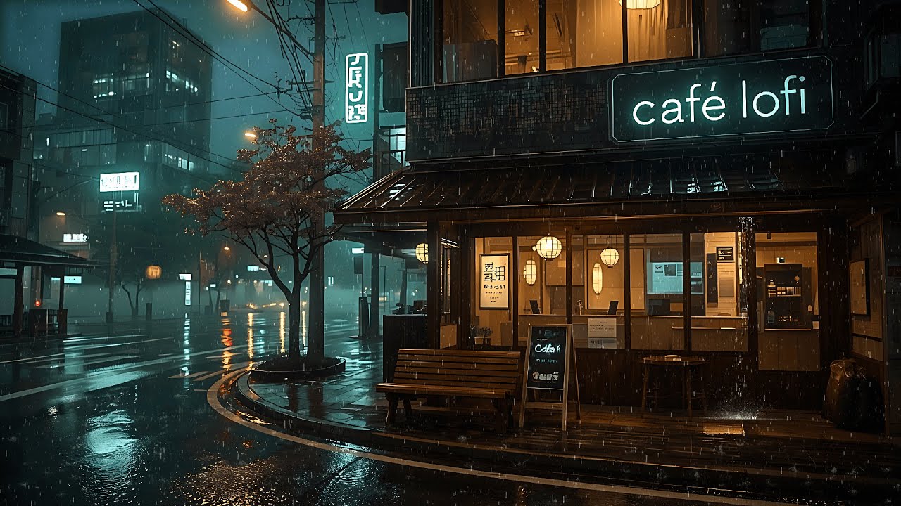 Cozy Rain Lofi Music 🌧️ Gentle Beats for Studying & Sleeping
