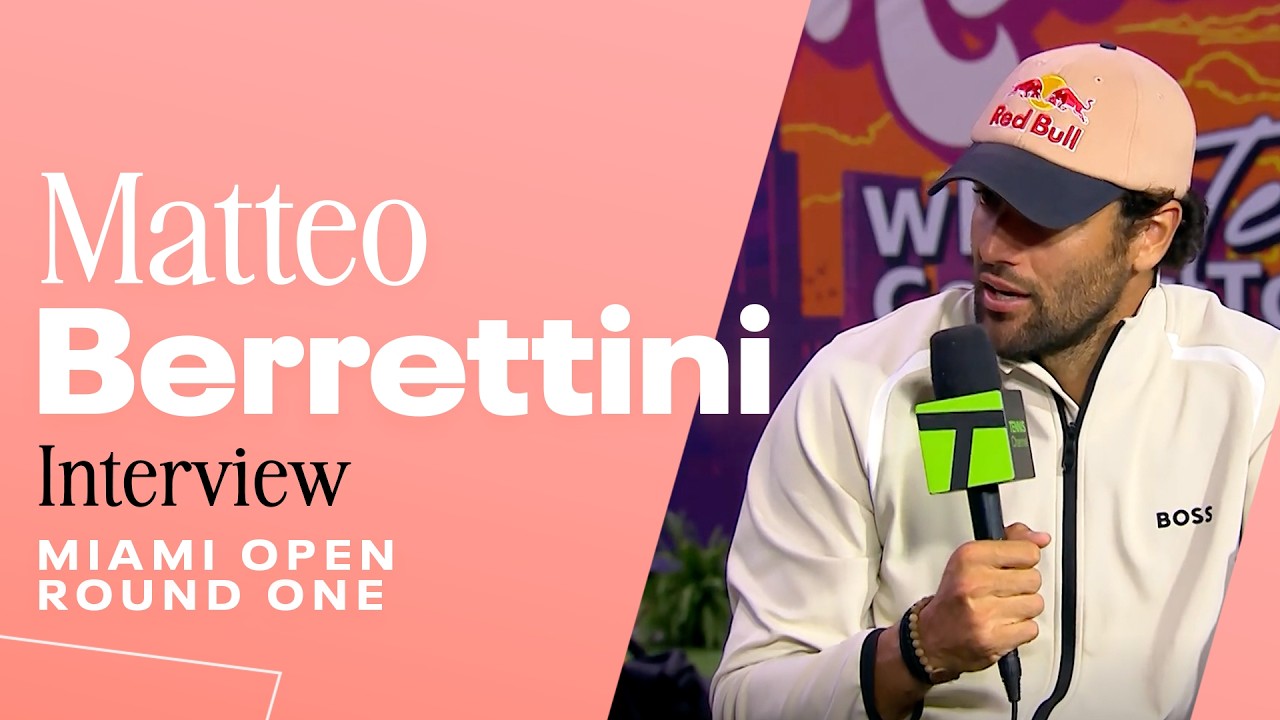 Matteo Berrettini Determined to Return to Prime Form | 2026 Miami Open
