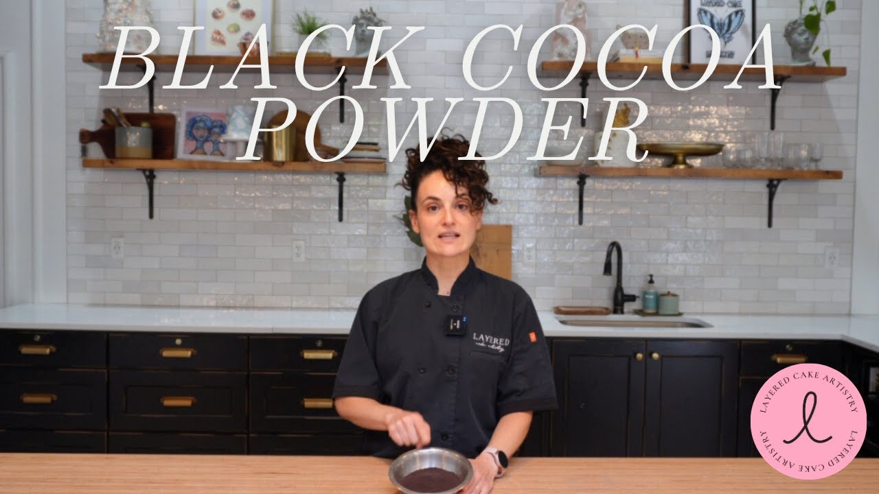 What is Black Cocoa Powder? - Layered