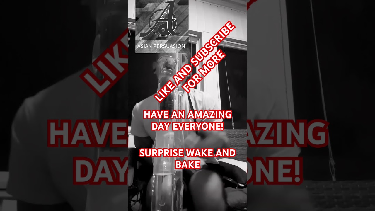 UNEXPECTED WAKE & BAKE #medicalcannabis #chronicillness #chronicpain #wake&bake