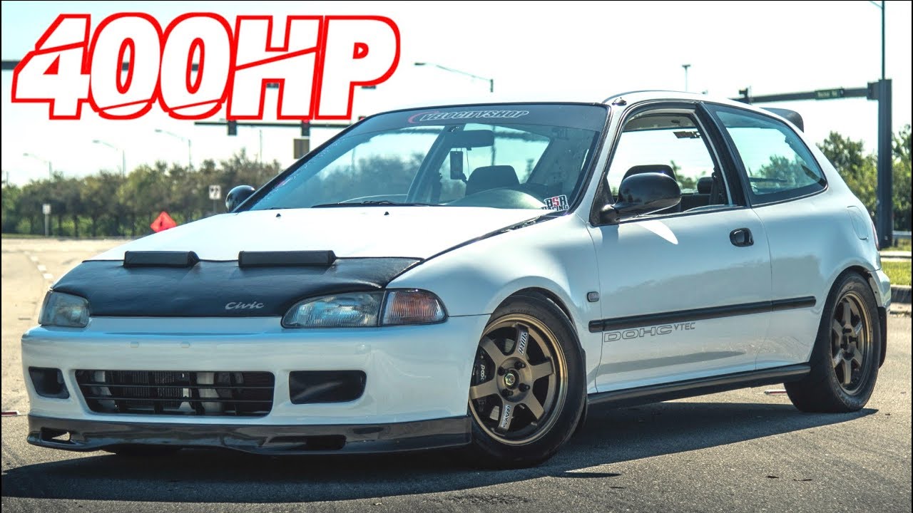 400HP Nitrous Civic on the Street - The Perfect Street Honda Build (It's So Clean!)