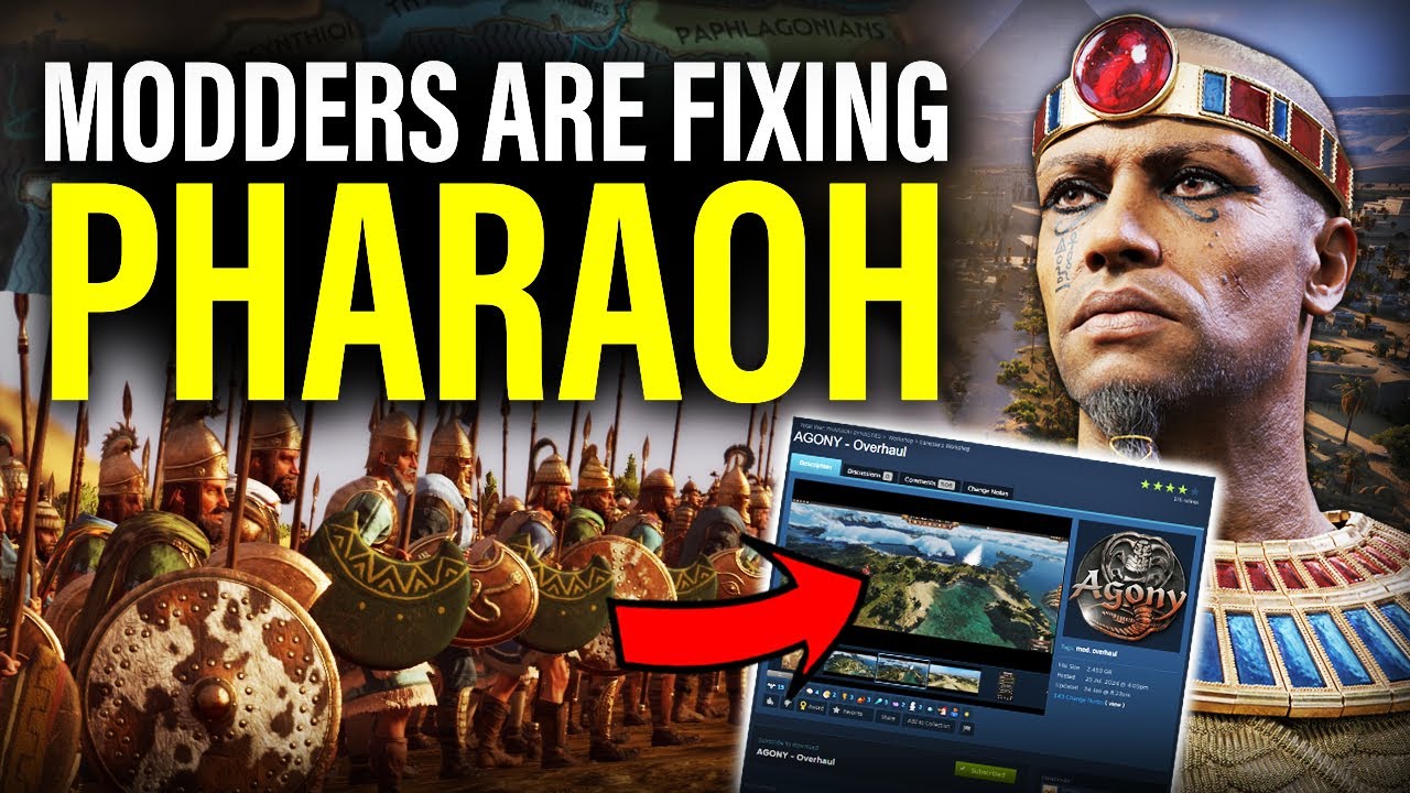 AGONY OVERHAUL: Does This Mod Make Pharaoh Dynasties Fun?