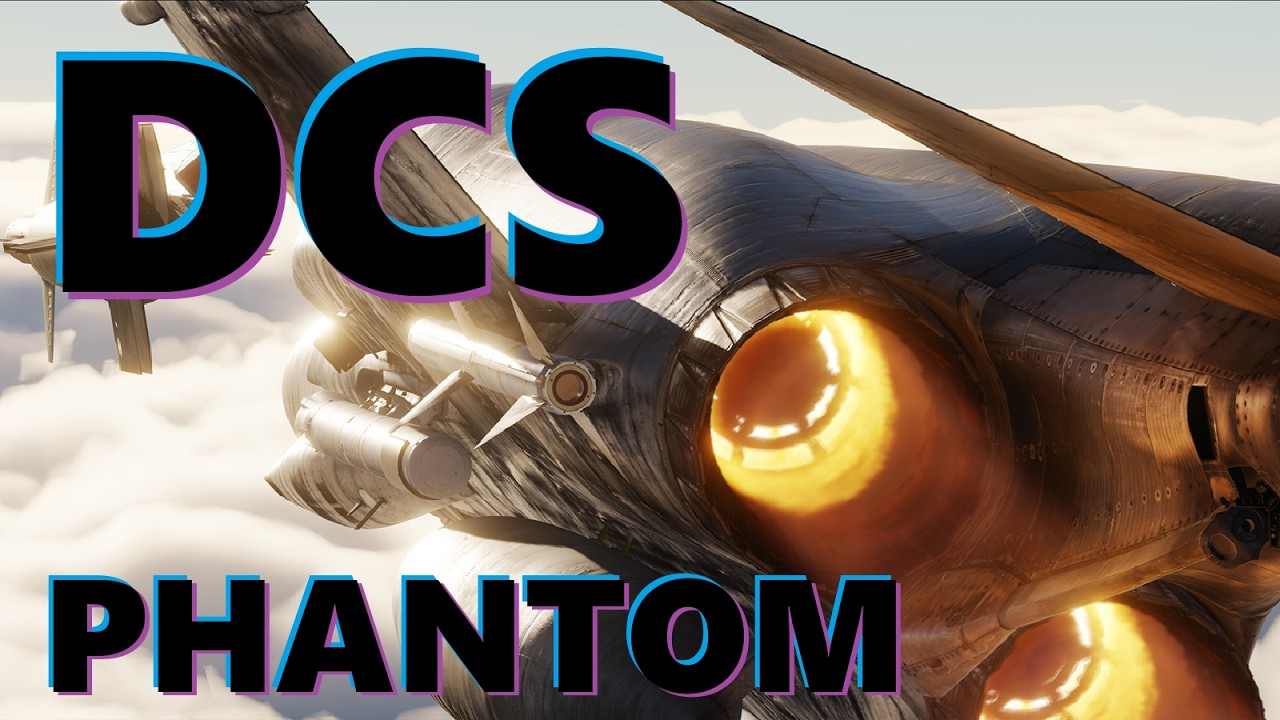 🚀 Изучаем F-4 Phantom! Инструктору терпения! #dcs #dcsworld