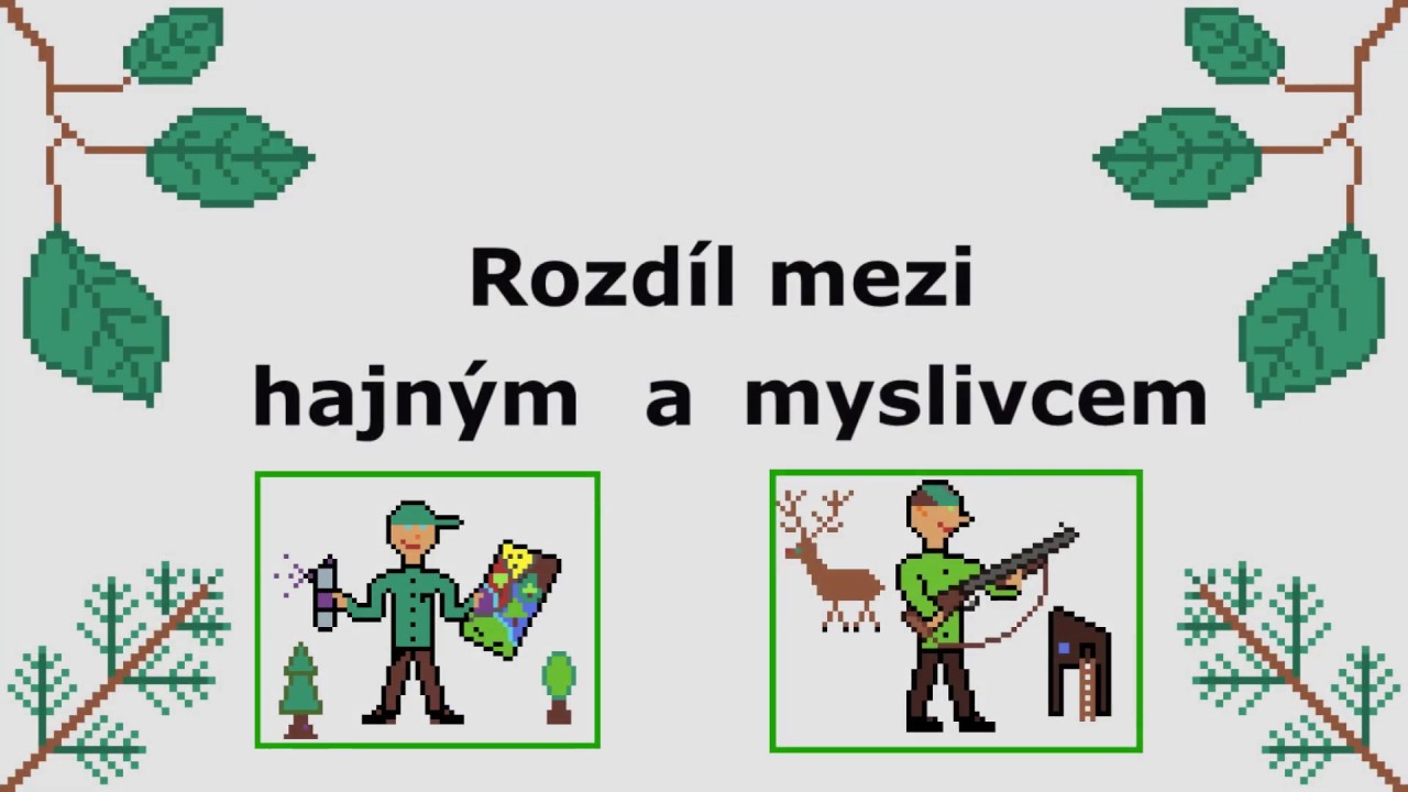 Rozdíl mezi hajným a myslivcem