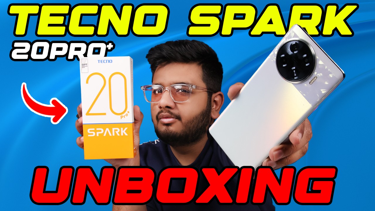 Tecno Spark 20 Pro Unboxing | Curved Amoled With G99 Ultimate!!