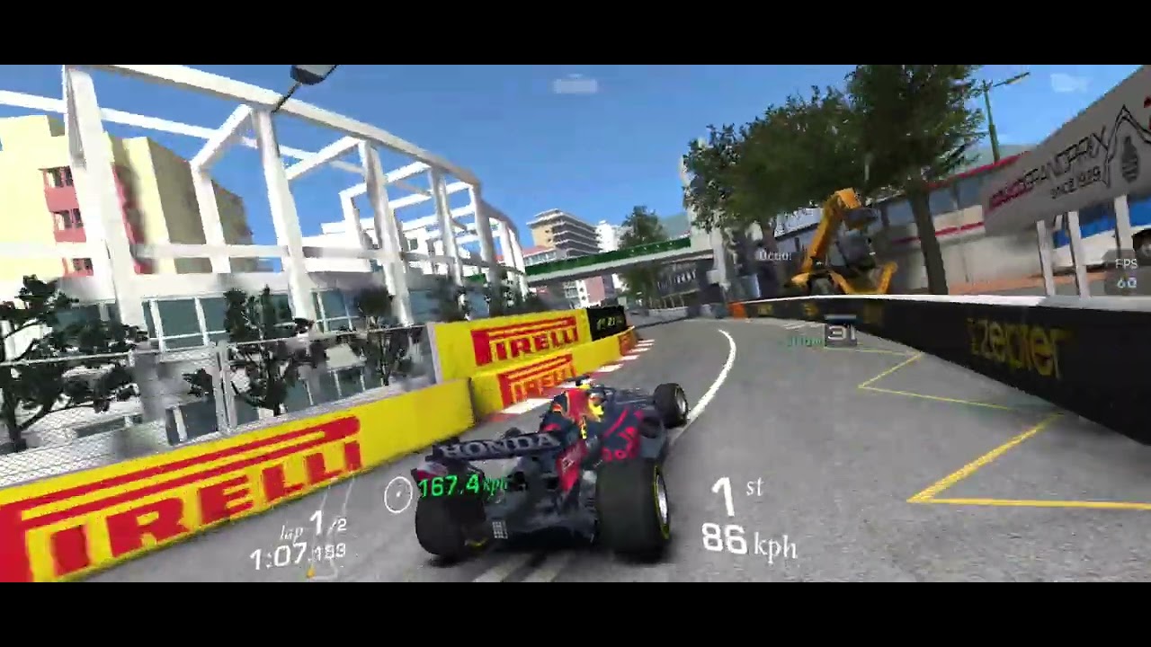Monaco in red bull car. Messed up at the last part 😭