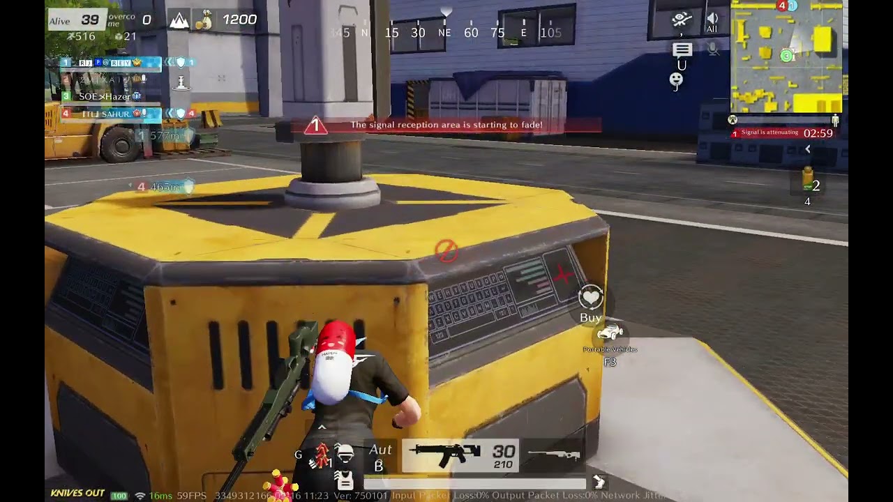 Knive Out Gameplay with lag