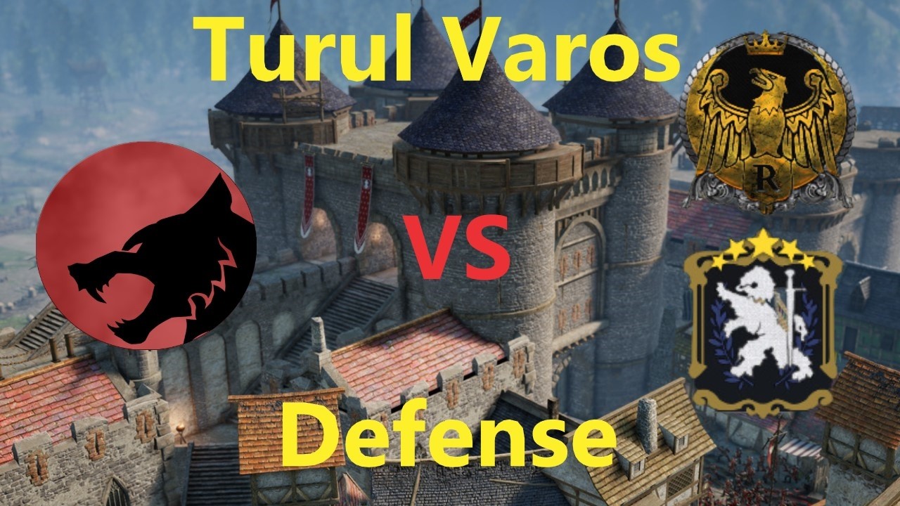 TURUL VAROS DEFENSE - WildBlood VS. Relic Main & Lions Main - TW Capital Fight - Conqueror's Blade