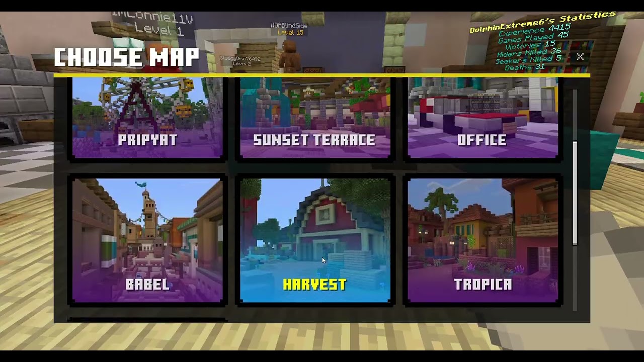 Minecraft hide and seek!!!