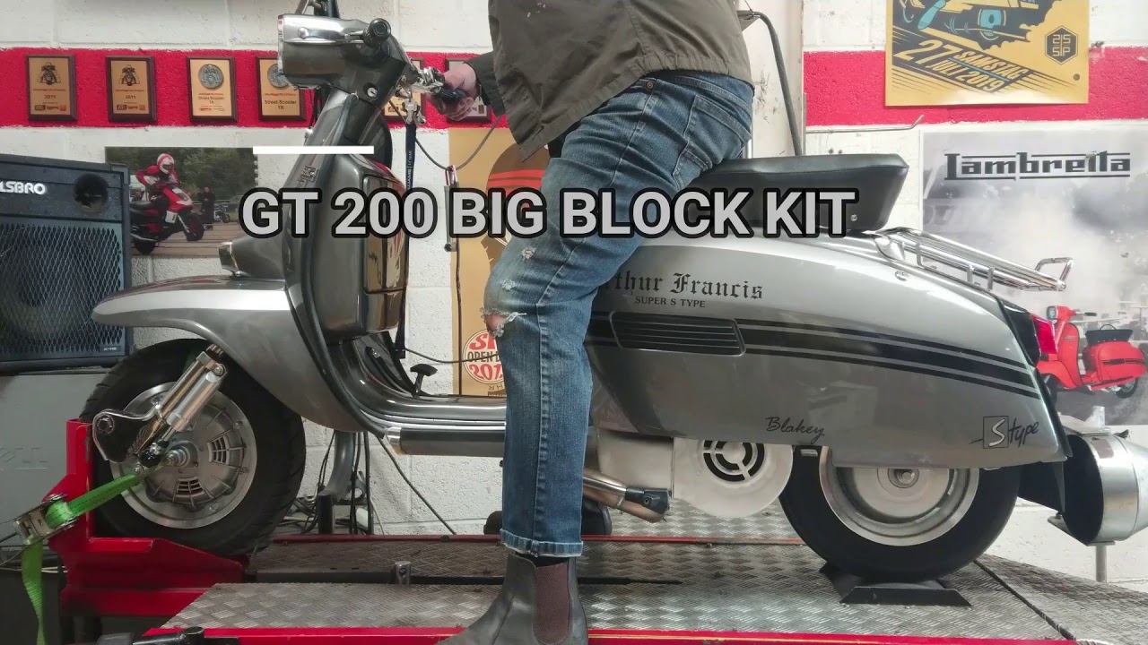Lambretta GP/GT 200 BIG BLOCK