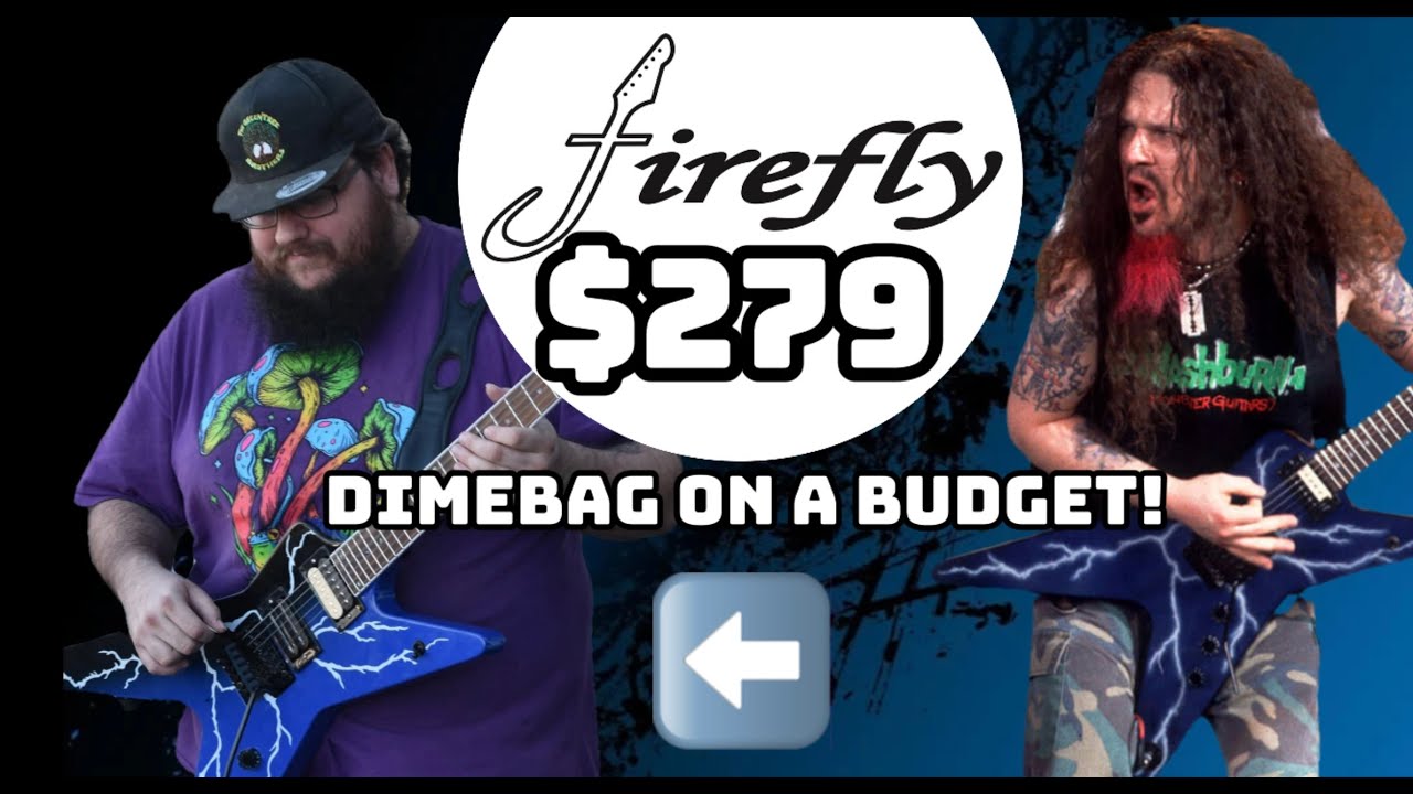 How Is This Firefly Dimebag FFVX Guitar THIS GOOD For under $300??