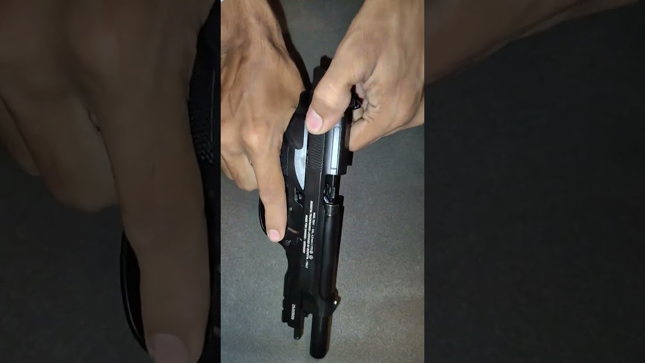 Beretta 92A1 blowback Co2 Airpistol#airsoft#airsoftgun#beretta92fs#bbpistol#shorts #shortsfeed