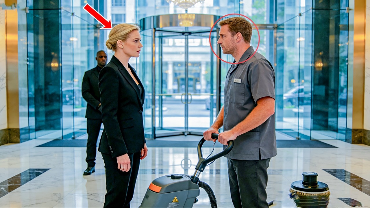 Billionaire CEO Asked a Single Dad Janitor for Financial Advice—His Reply Left Her Speechless