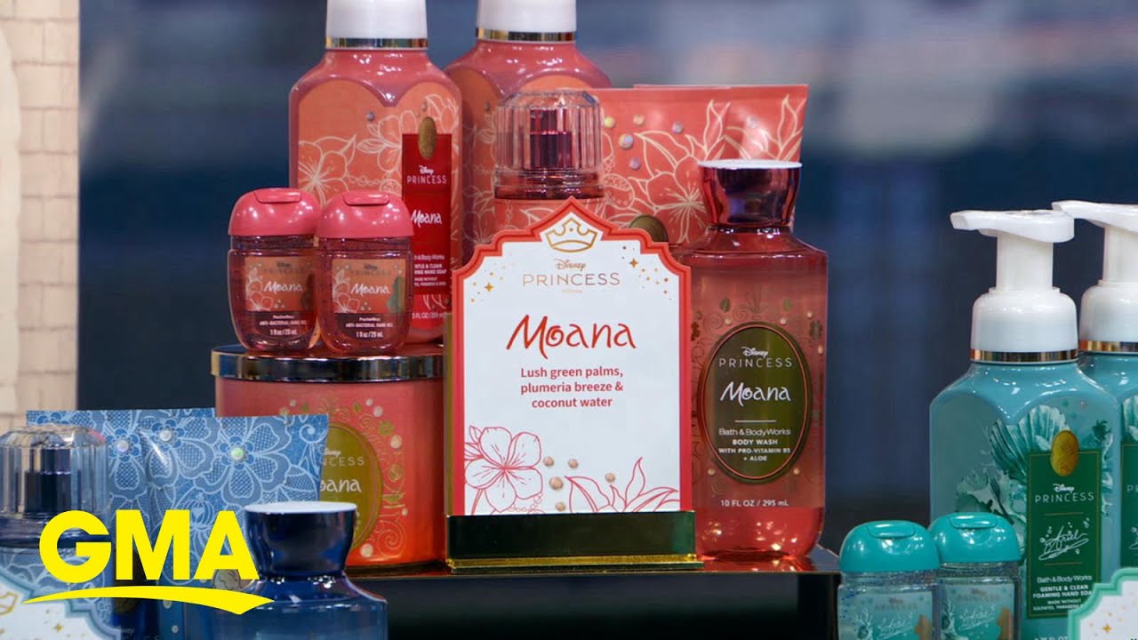 New Disney princess fragrance line at Bath and Body Works