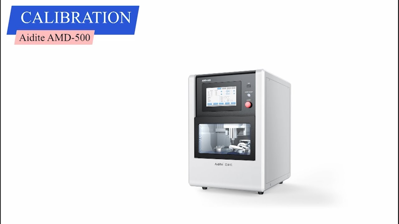Aidite AMD 500  Calibration guide video