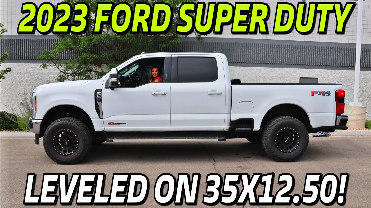 Check Out This 2023 Ford F350 With 35X12.15 Toyo Open Country AT3 And 2.5