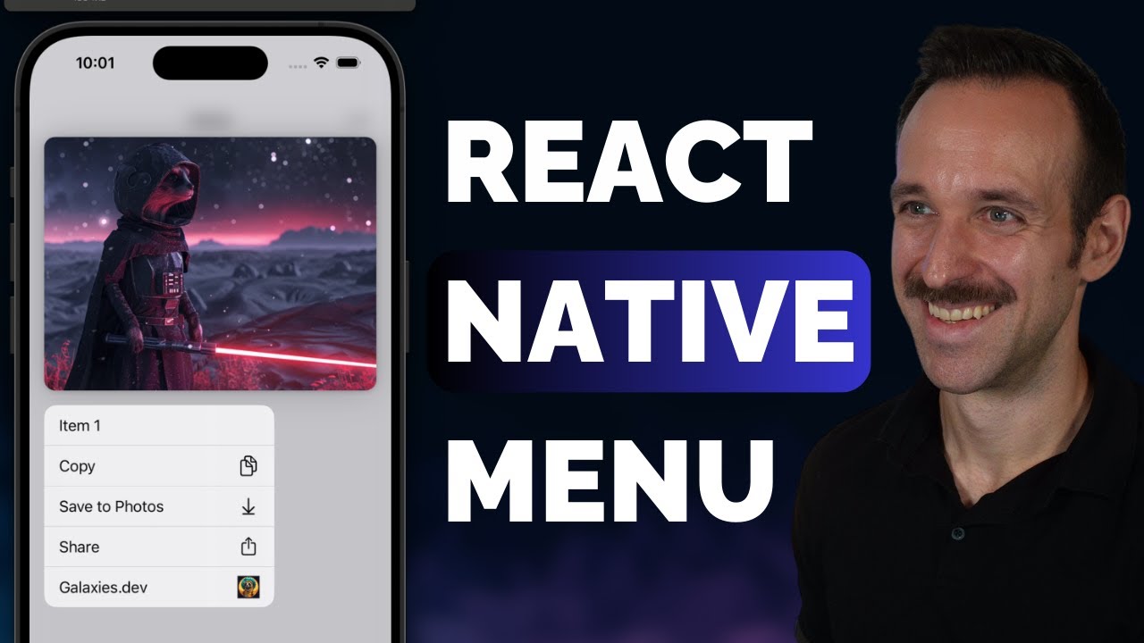 Лучшие React Native меню с Zeego