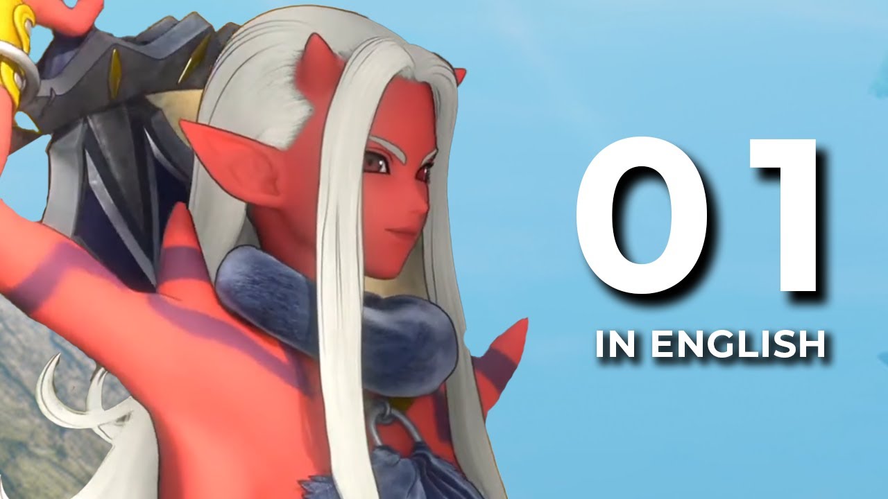 Dragon Quest X. Прохождение на английском языке. Эпизод 1 | Уютное начало в деревне Этен