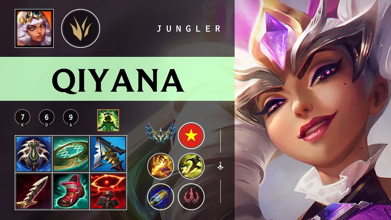 Qiyana Jungle vs Sejuani - VN Challenger Patch 26.02