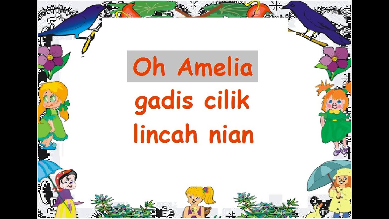 KARAOKE AMELIA  Cipt. AT Mahmud