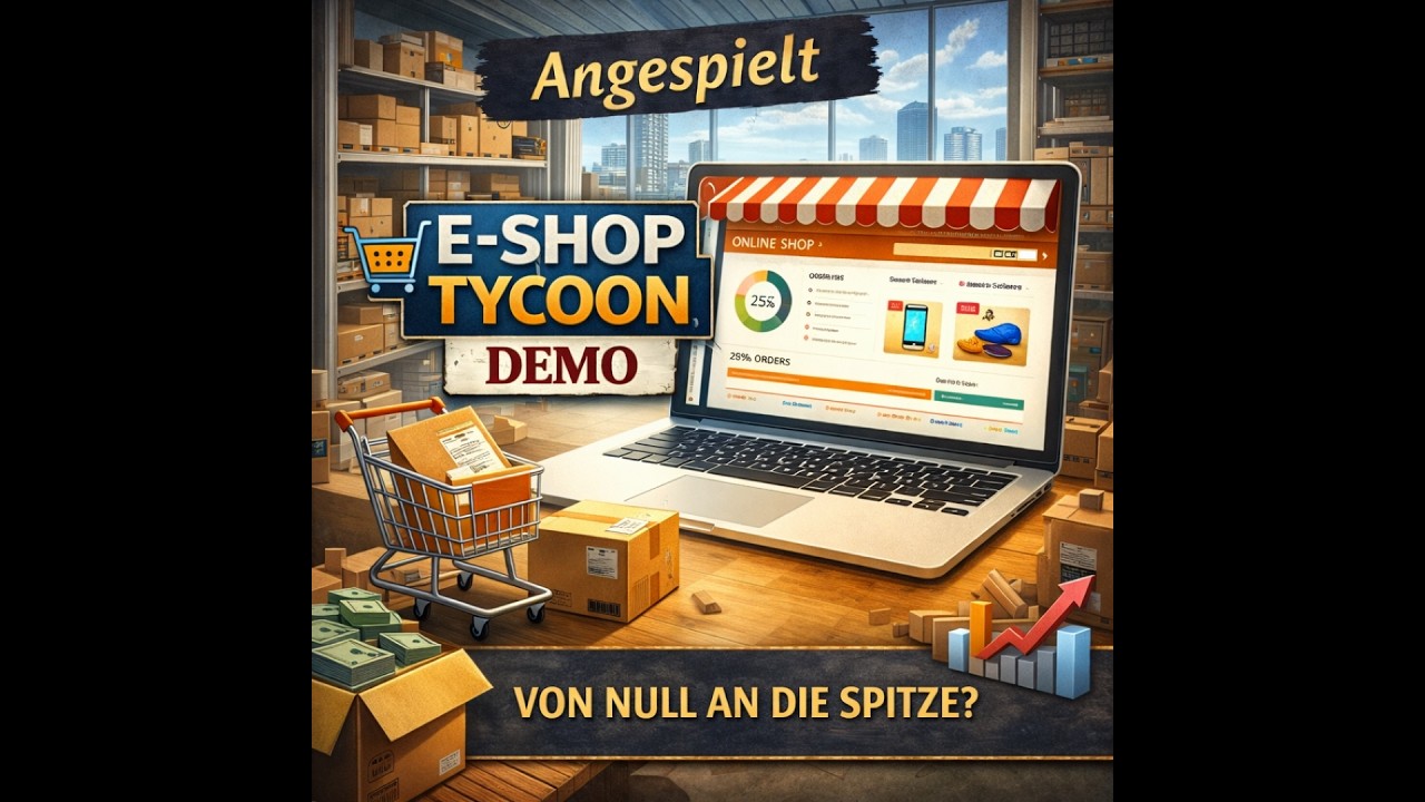 🎮 Angespielt: E‑Shop Tycoon – Demo | Von Null an die Spitze?