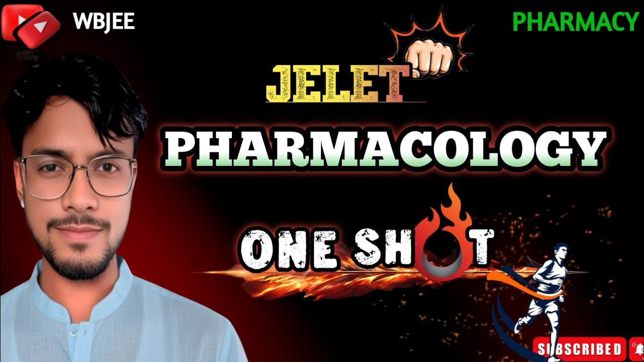 🔴Pharmacology Marathon ONE Shot||All in ONE|| MCQs & Concepts #jeletpharmacy 