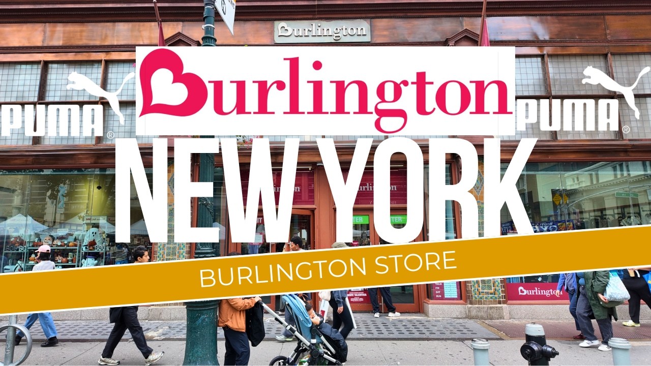 Inside BURLINGTON STORE New York City