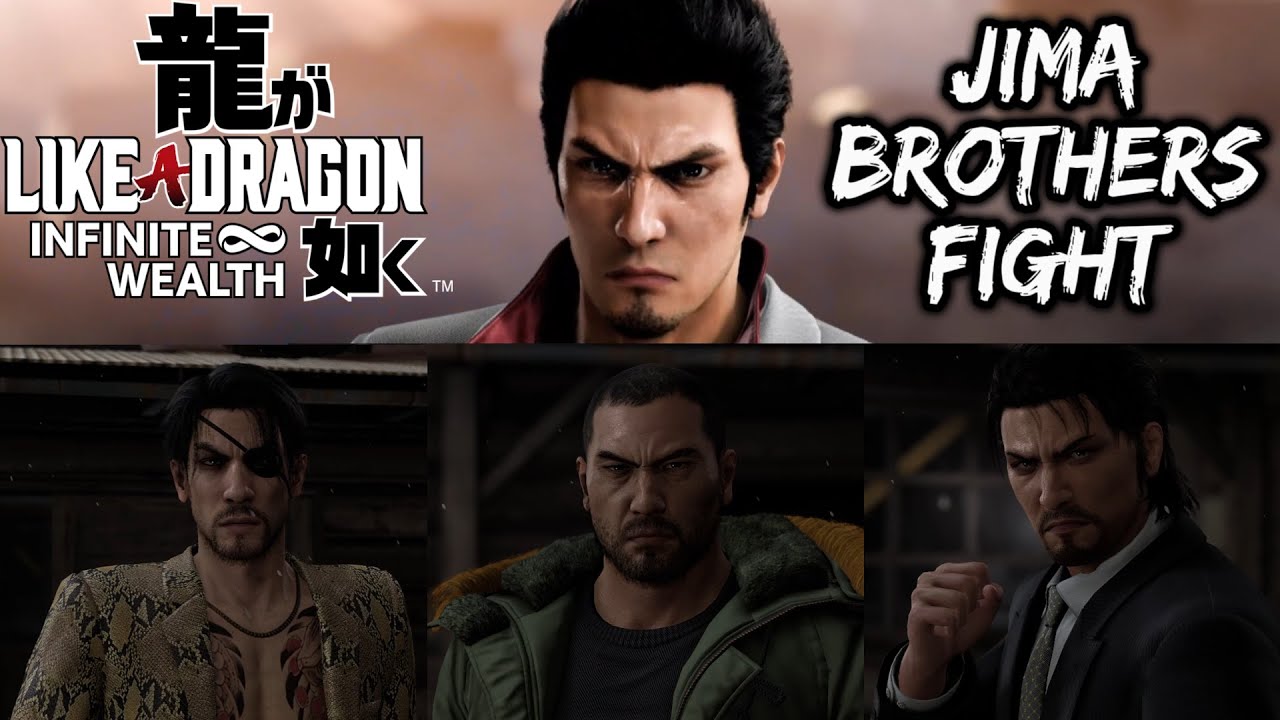 Majima, Saejima and Daigo Boss Fight (Like a Dragon: Infinite Wealth - Legend - Modded)