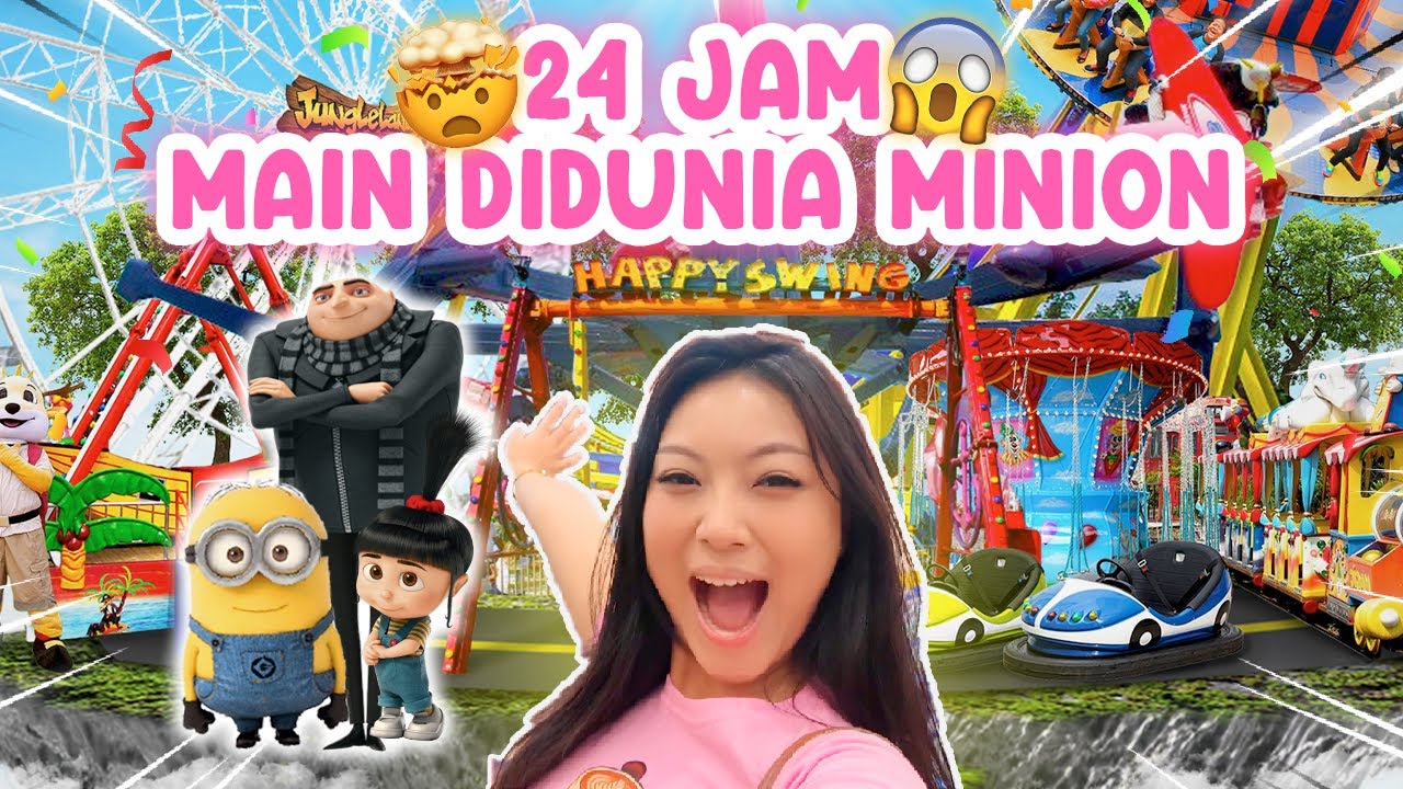 24 JAM MAIN DIDUNIA MINION 🤯😱 SURGANYA SANRIO , KE RESTORAN MINION ?! SERU BANGET