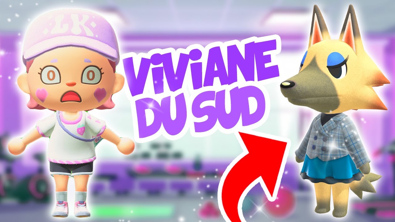 VIVIANE DU SUD, JE DÉCORE SA MAISON ! DLC, ANIMAL CROSSING HOME PARADISE #ACNH