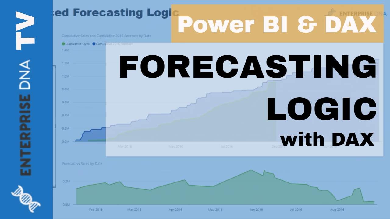Логика прогнозирования в Power BI с DAX