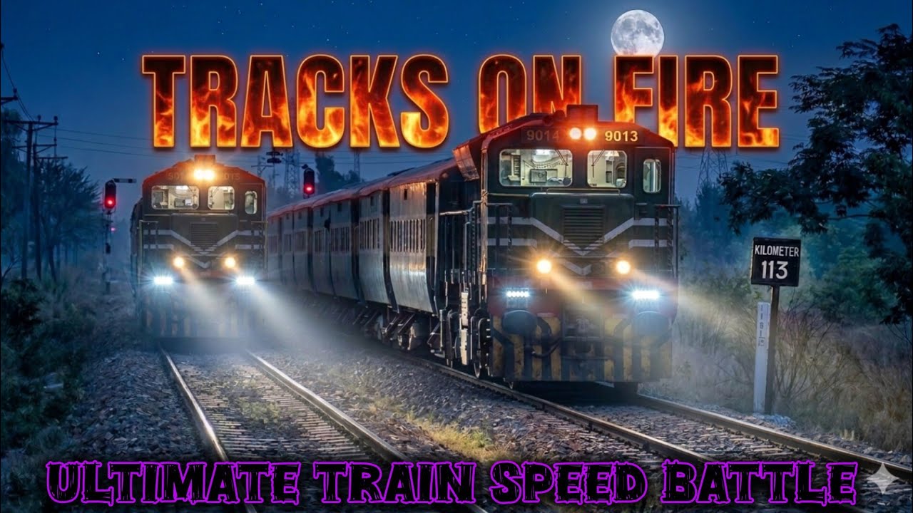 ULTIMATE SPEED COMPILATION: Pakistan's Fastest Trains & Epic Jungle Adventures! | Speed Week 54 