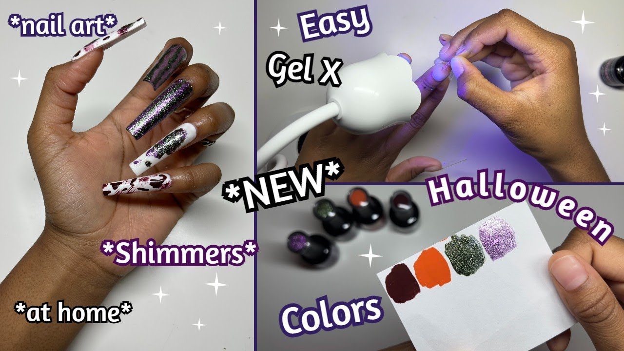 NEW MADAM GLAM OCTOBER COLLECTION! | EASY HALLOWEEN GEL X TUTORIAL