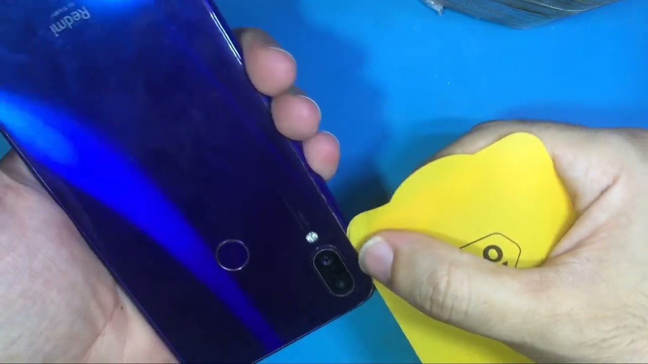how to open redmi note 7s back cover || redmi note 7 back panel replacement
